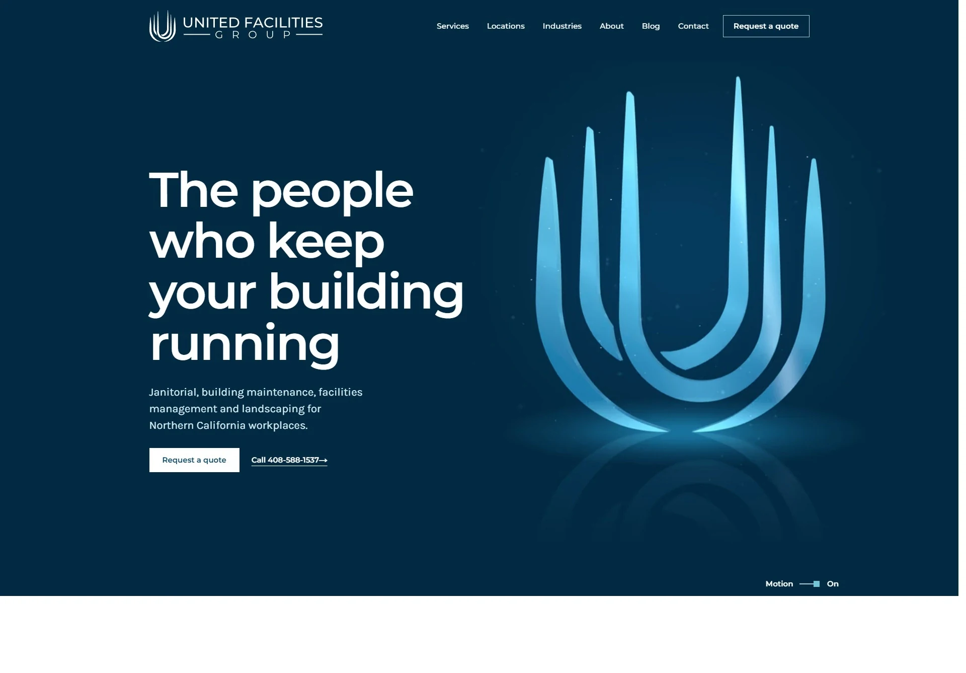 UFG Works reconstructed website direction